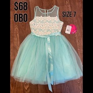 “Emily West” Blue Dress